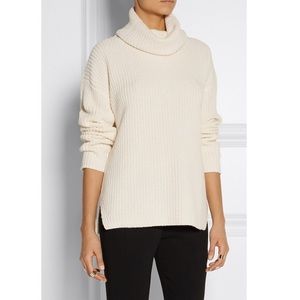 Theory Naven cream wool turtleneck